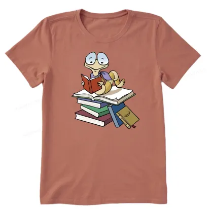 Pagewings Reading Snail and Book Unisex Classic T-shirt