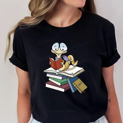 Pagewings Reading Snail and Book Unisex Classic T-shirt