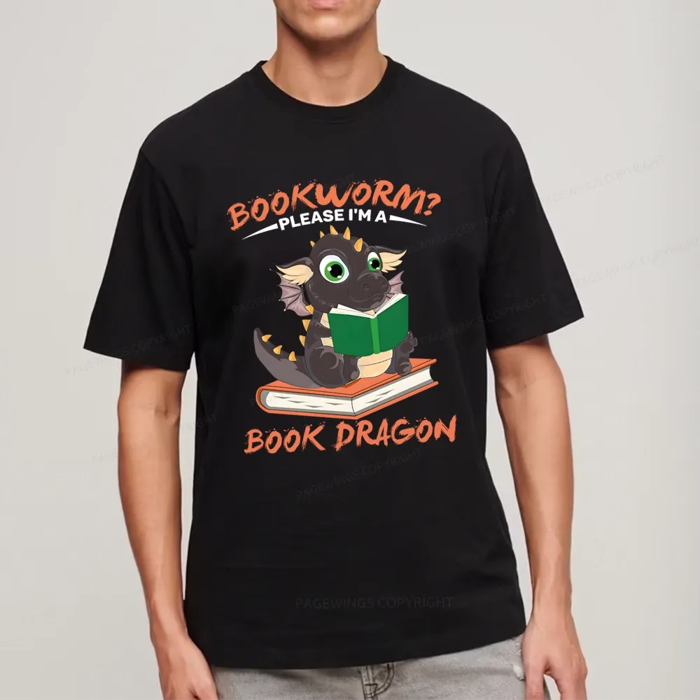 Pagewings Book Dragon Unisex  Classic T-shirt