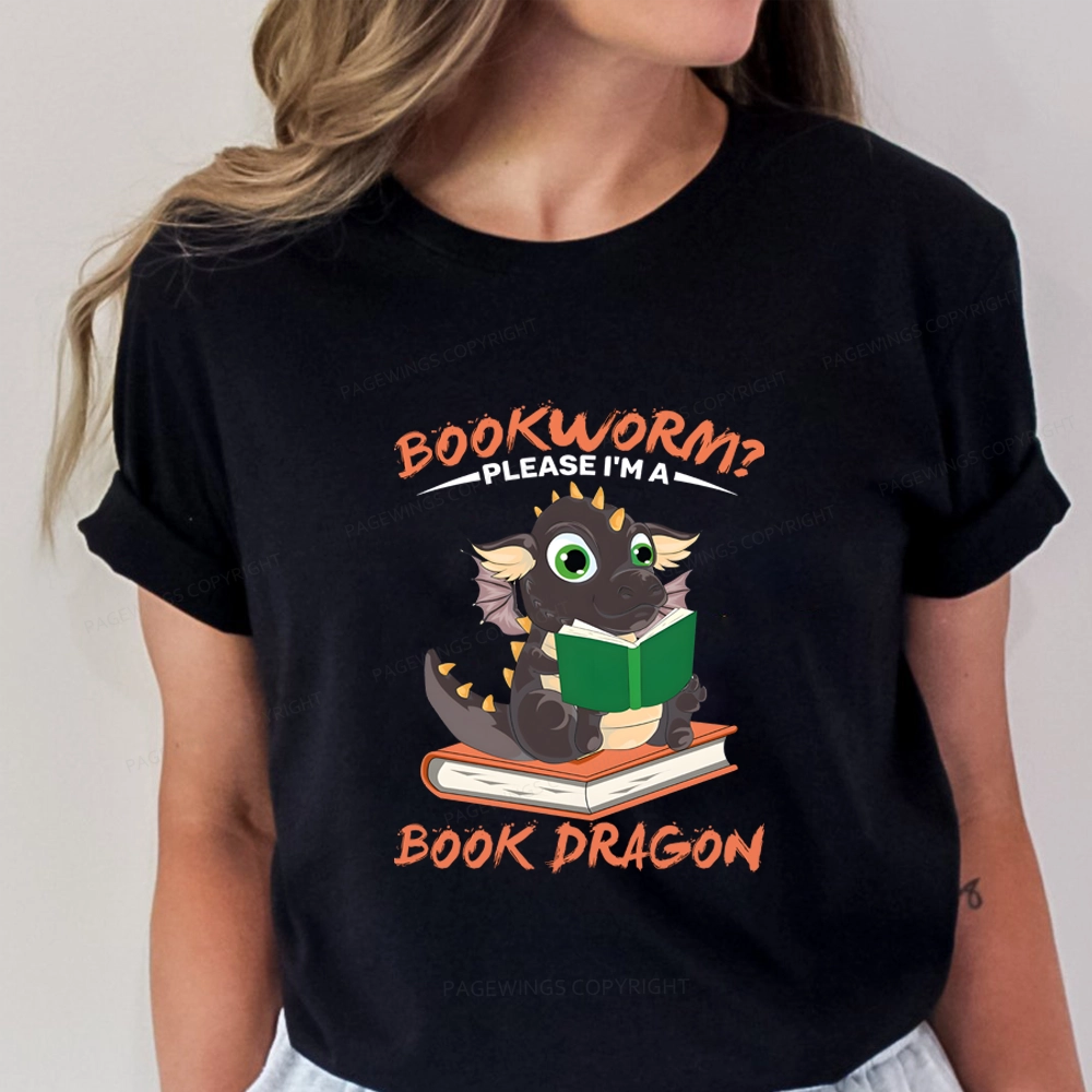 Pagewings Book Dragon Unisex  Classic T-shirt