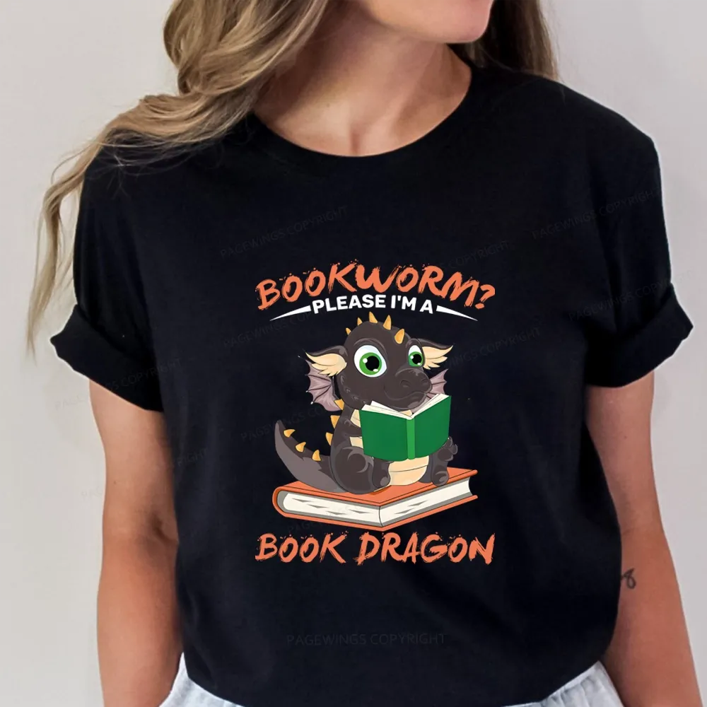 Pagewings Book Dragon Unisex  Classic T-shirt