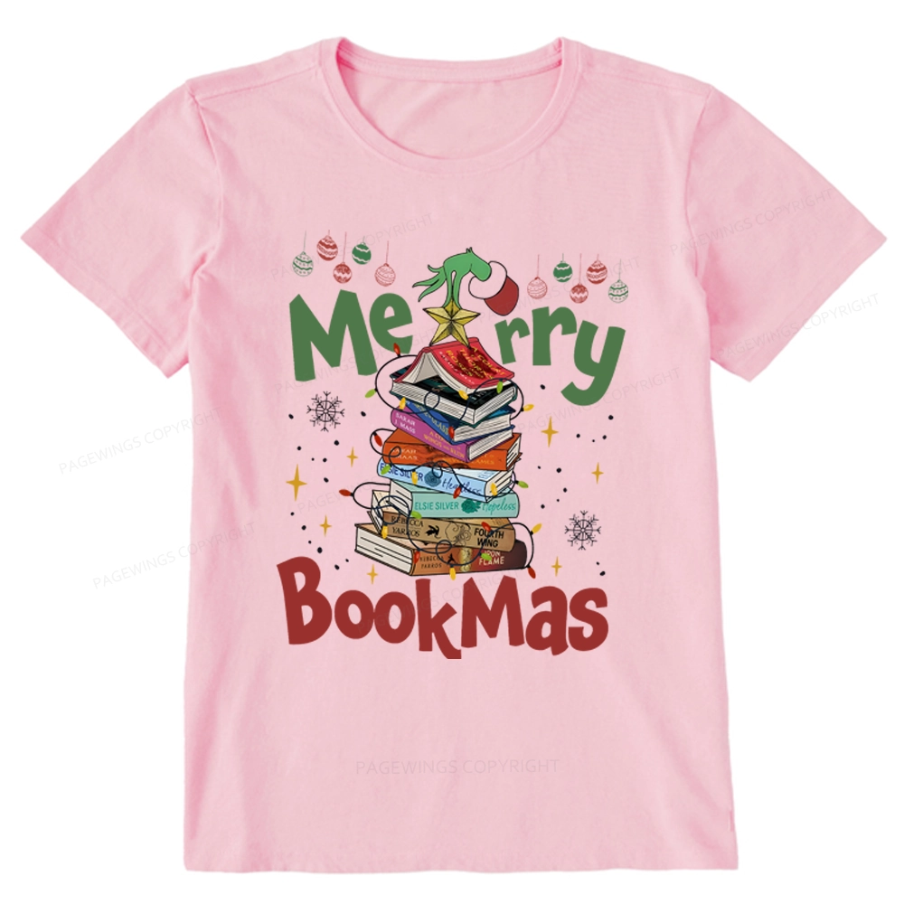 Pagewings Fourth Wing Merry Bookmas Unisex Classic T-shirt