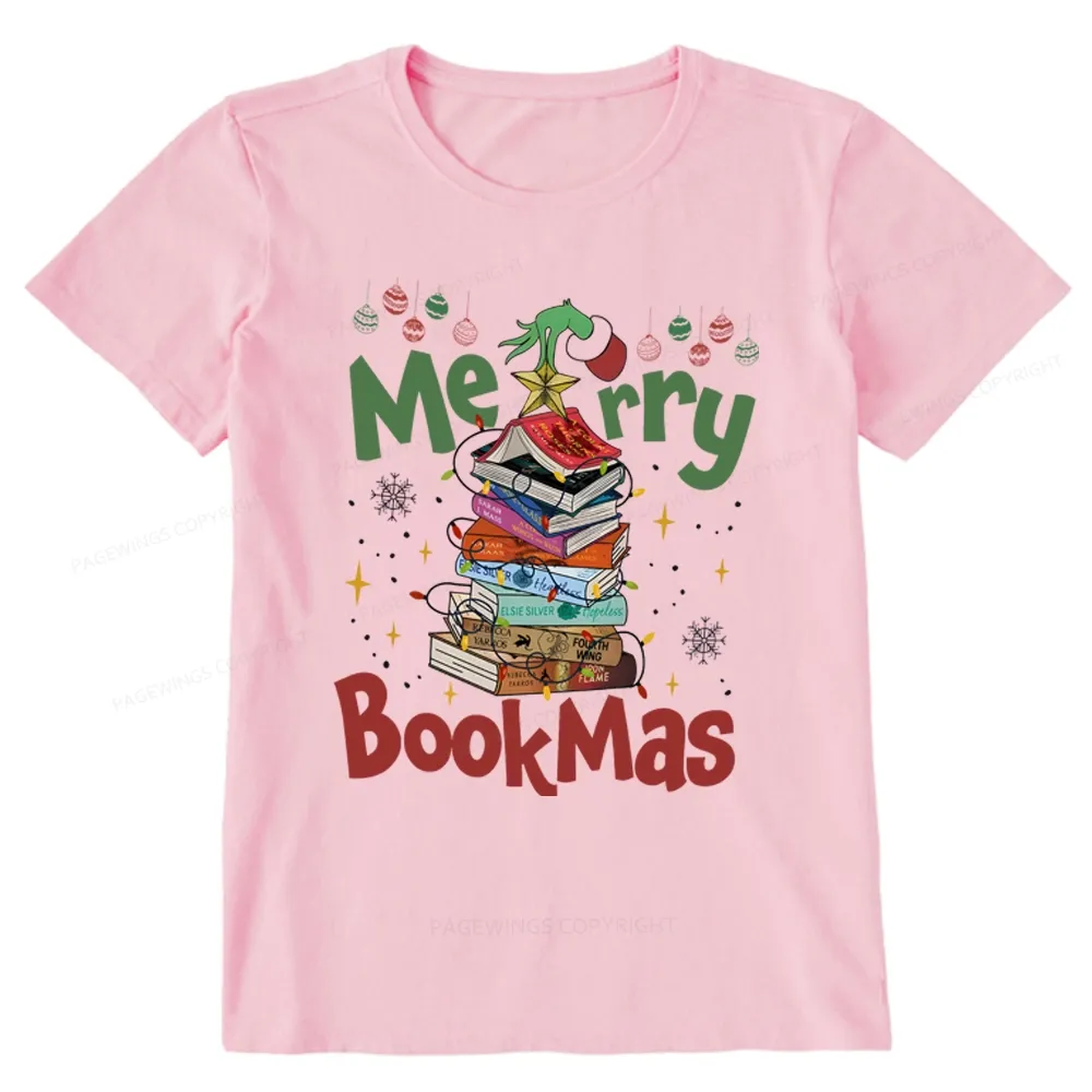 Pagewings Fourth Wing Merry Bookmas Unisex Classic T-shirt