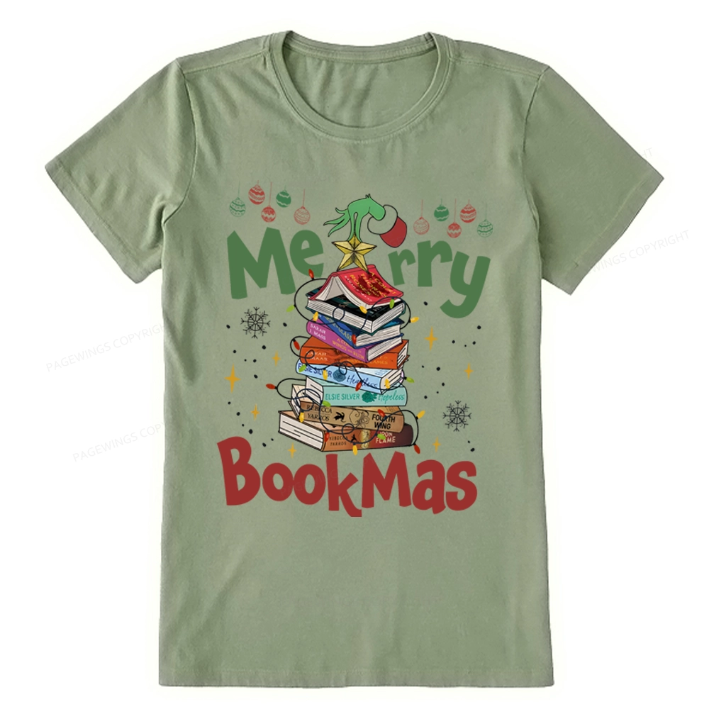 Pagewings Fourth Wing Merry Bookmas Unisex Classic T-shirt