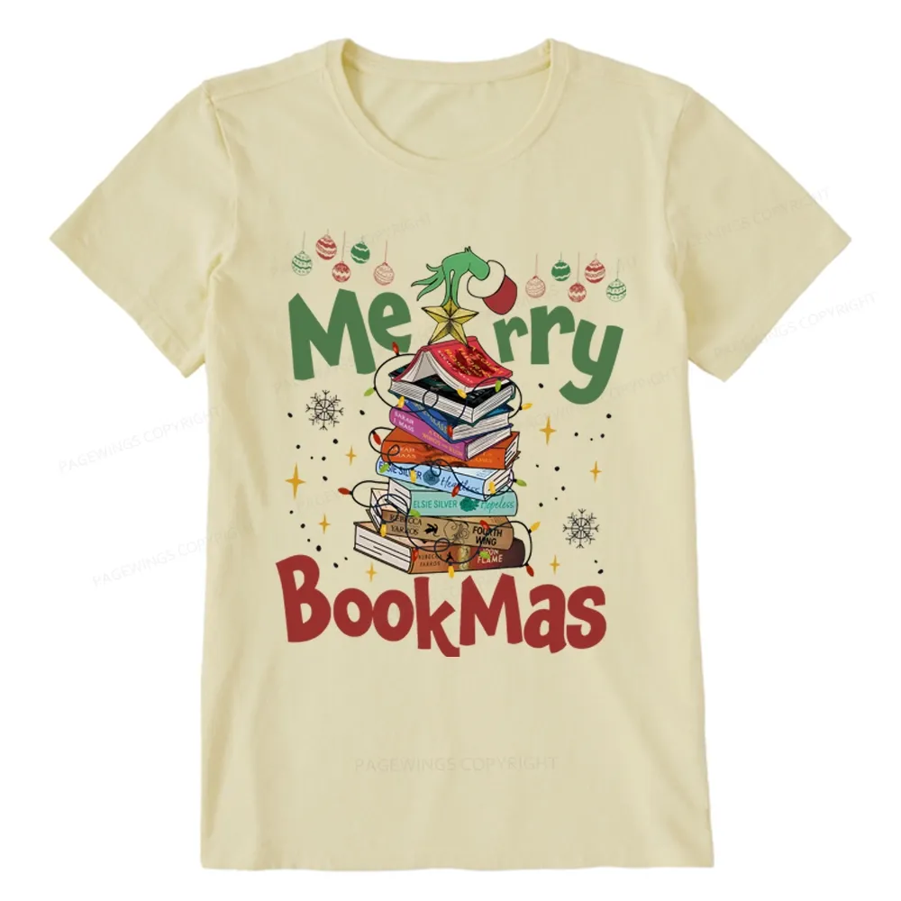 Pagewings Fourth Wing Merry Bookmas Unisex Classic T-shirt