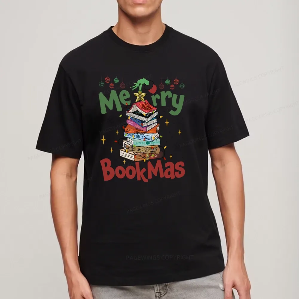 Pagewings Fourth Wing Merry Bookmas Unisex Classic T-shirt