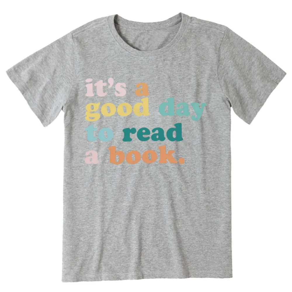 Pagewings It’s a Good Day to Read a Book Unisex Classic T-shirt