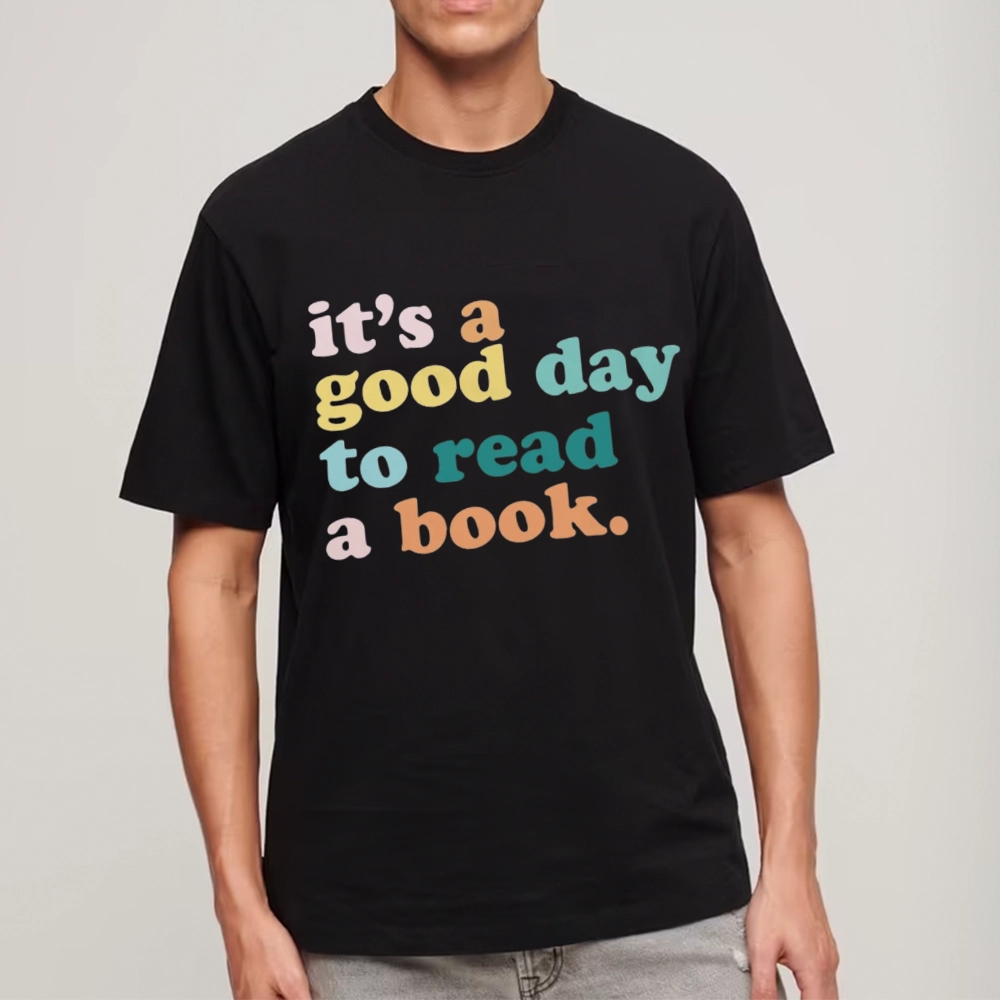 Pagewings It’s a Good Day to Read a Book Unisex Classic T-shirt