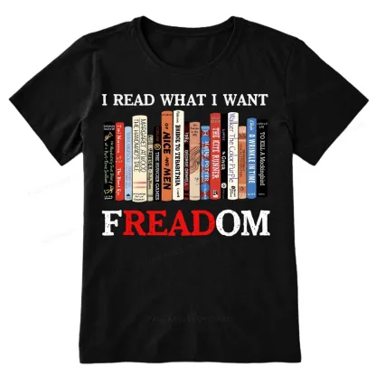 Pagewings I Read What I Want Banned Books Unisex Classic T-shirt