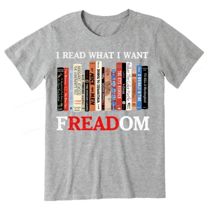 Pagewings I Read What I Want Banned Books Unisex Classic T-shirt