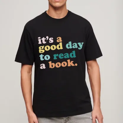 Pagewings It’s a Good Day to Read a Book Unisex Classic T-shirt