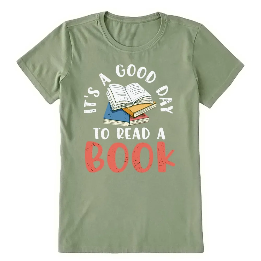 Pagewings It’s a Good Day to Read a Book Classic Unisex Classic T-shirt