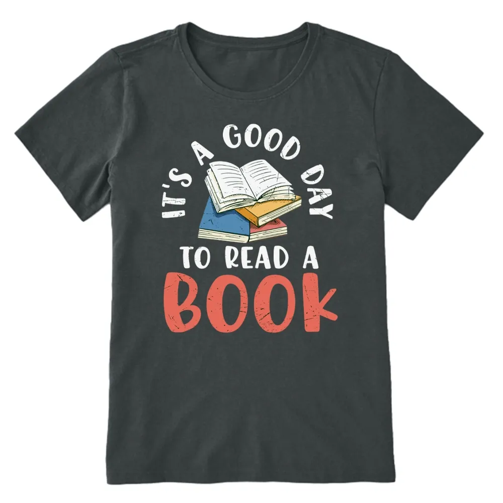 Pagewings It’s a Good Day to Read a Book Classic Unisex Classic T-shirt