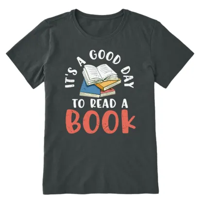 Pagewings It’s a Good Day to Read a Book Classic Unisex Classic T-shirt