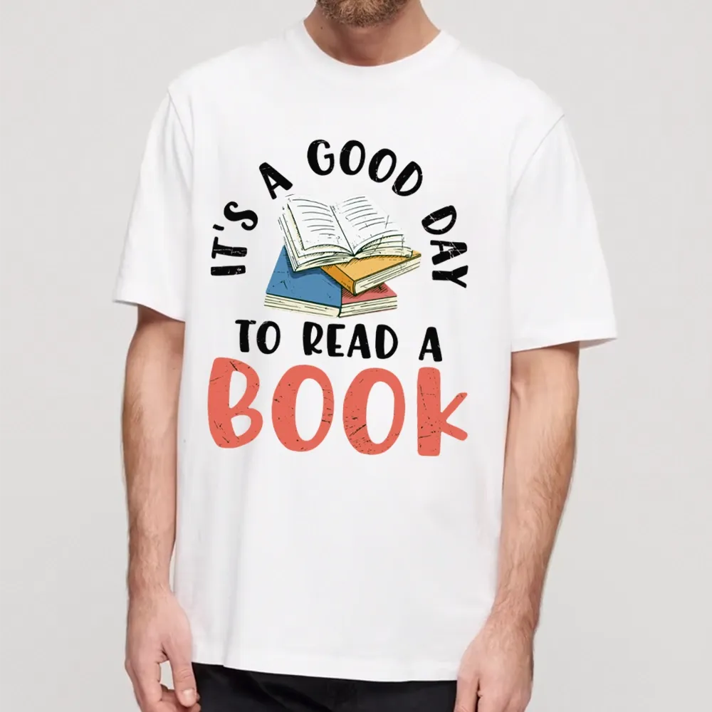 Pagewings It’s a Good Day to Read a Book Classic Unisex Classic T-shirt