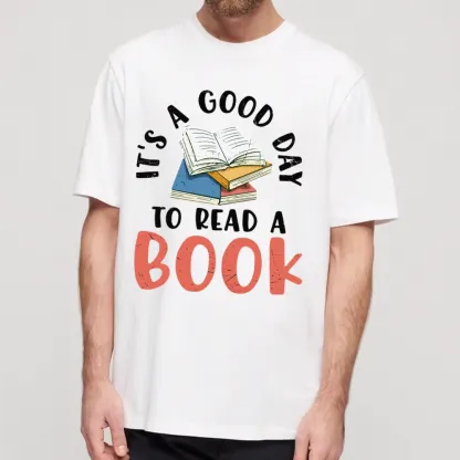 Pagewings It’s a Good Day to Read a Book Classic Unisex Classic T-shirt