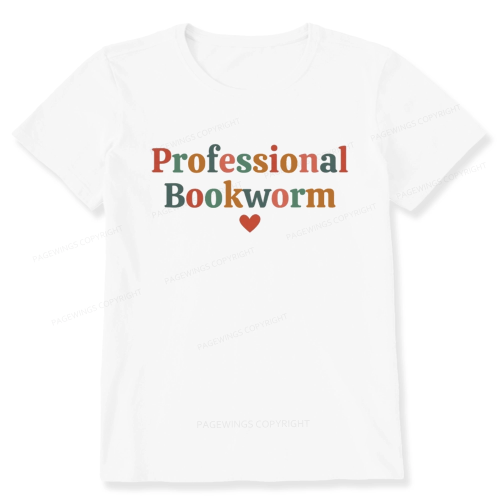 Pagewings Professional Bookworm Unisex Classic T-shirt