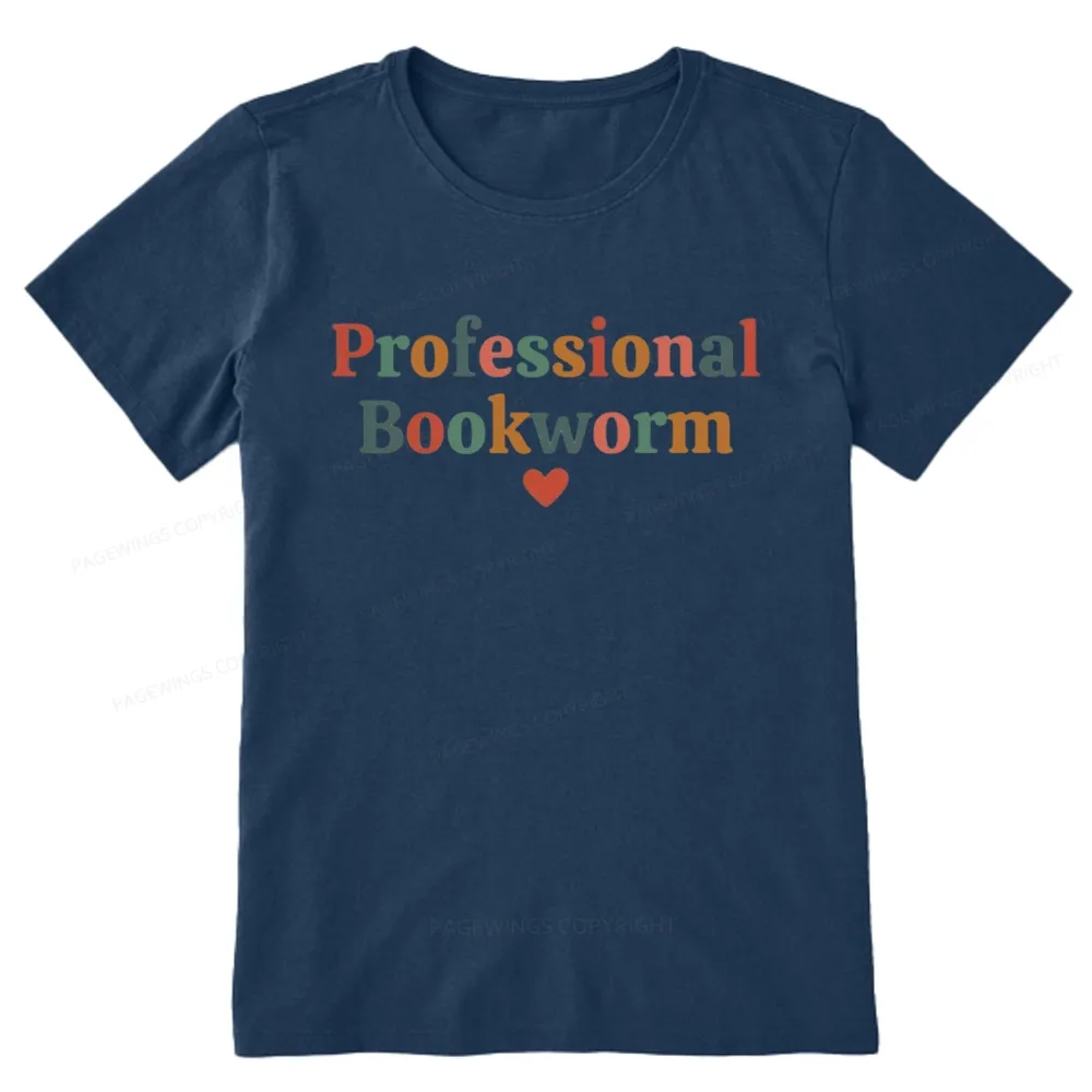 Pagewings Professional Bookworm Unisex Classic T-shirt