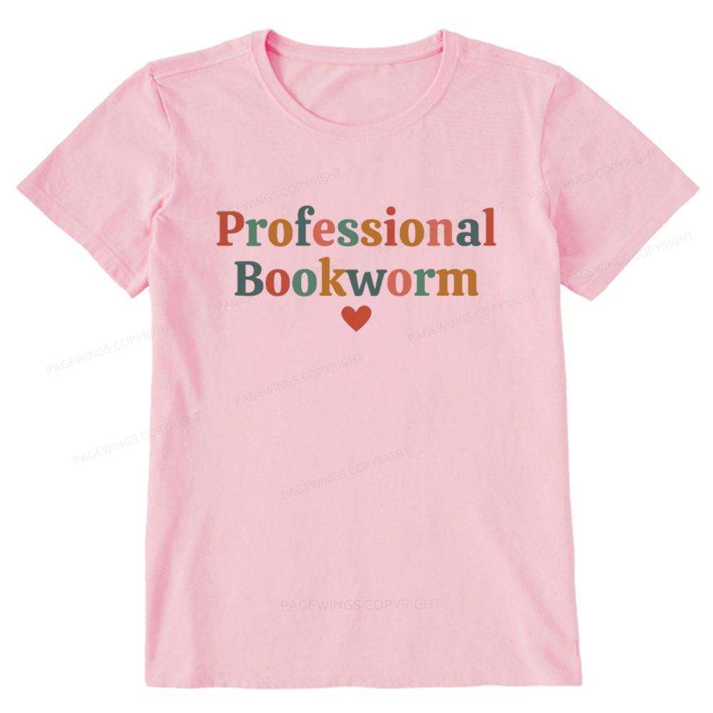 Pagewings Professional Bookworm Unisex Classic T-shirt