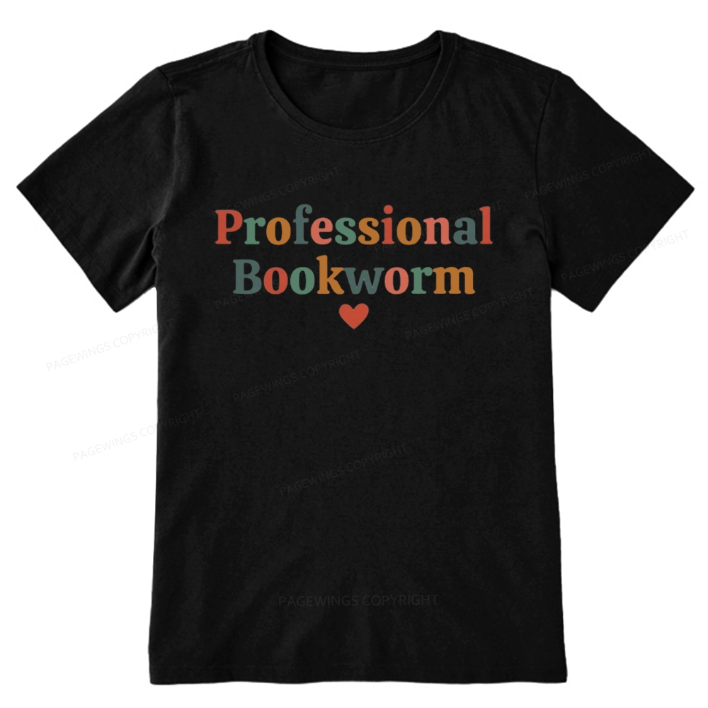 Pagewings Professional Bookworm Unisex Classic T-shirt