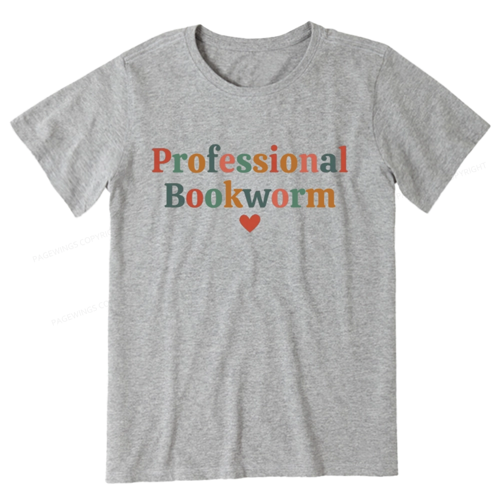 Pagewings Professional Bookworm Unisex Classic T-shirt