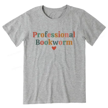 Pagewings Professional Bookworm Unisex Classic T-shirt