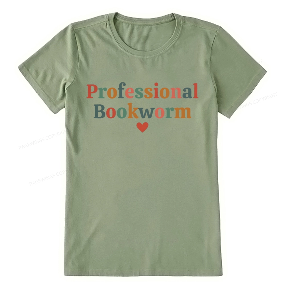 Pagewings Professional Bookworm Unisex Classic T-shirt