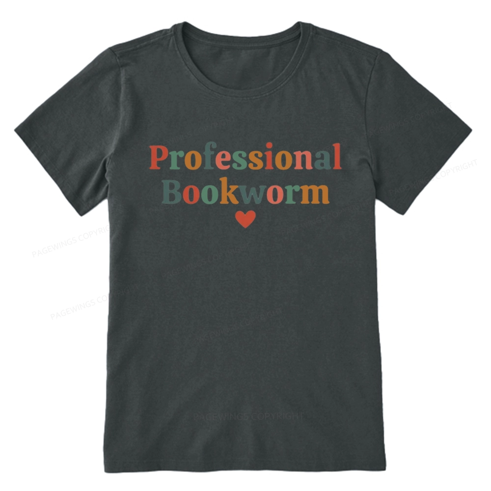 Pagewings Professional Bookworm Unisex Classic T-shirt