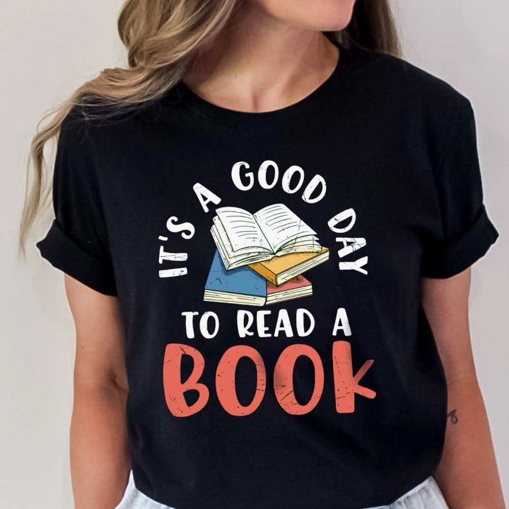 Pagewings It’s a Good Day to Read a Book Classic Unisex Classic T-shirt