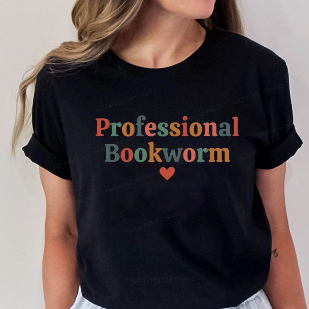 Pagewings Professional Bookworm Unisex Classic T-shirt