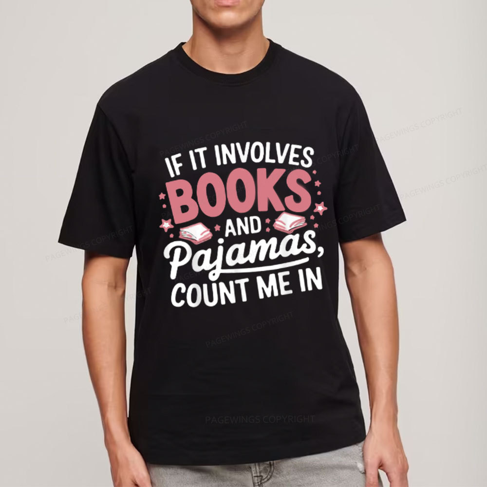 Pagewing Lover Funny Book Reading Unisex Classic T-shirt