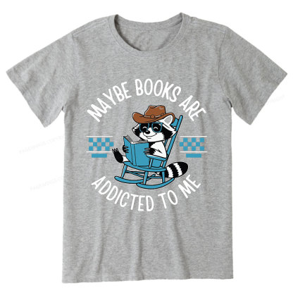 Pagewing Books Are Addicted To Me Unisex Classic T-shirt