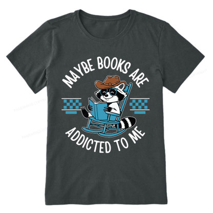 Pagewing Books Are Addicted To Me Unisex Classic T-shirt