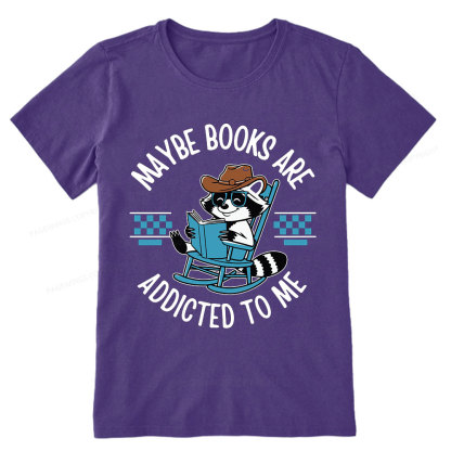 Pagewing Books Are Addicted To Me Unisex Classic T-shirt