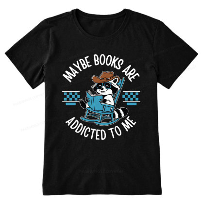 Pagewing Books Are Addicted To Me Unisex Classic T-shirt