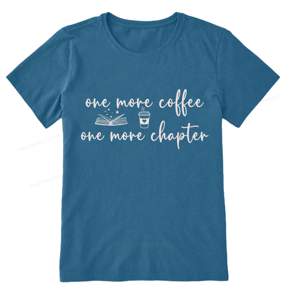 Pagewing Just One More Coffee and Books Unisex Classic T-shirt