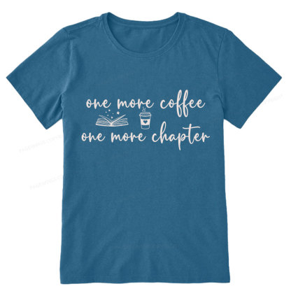 Pagewing Just One More Coffee and Books Unisex Classic T-shirt