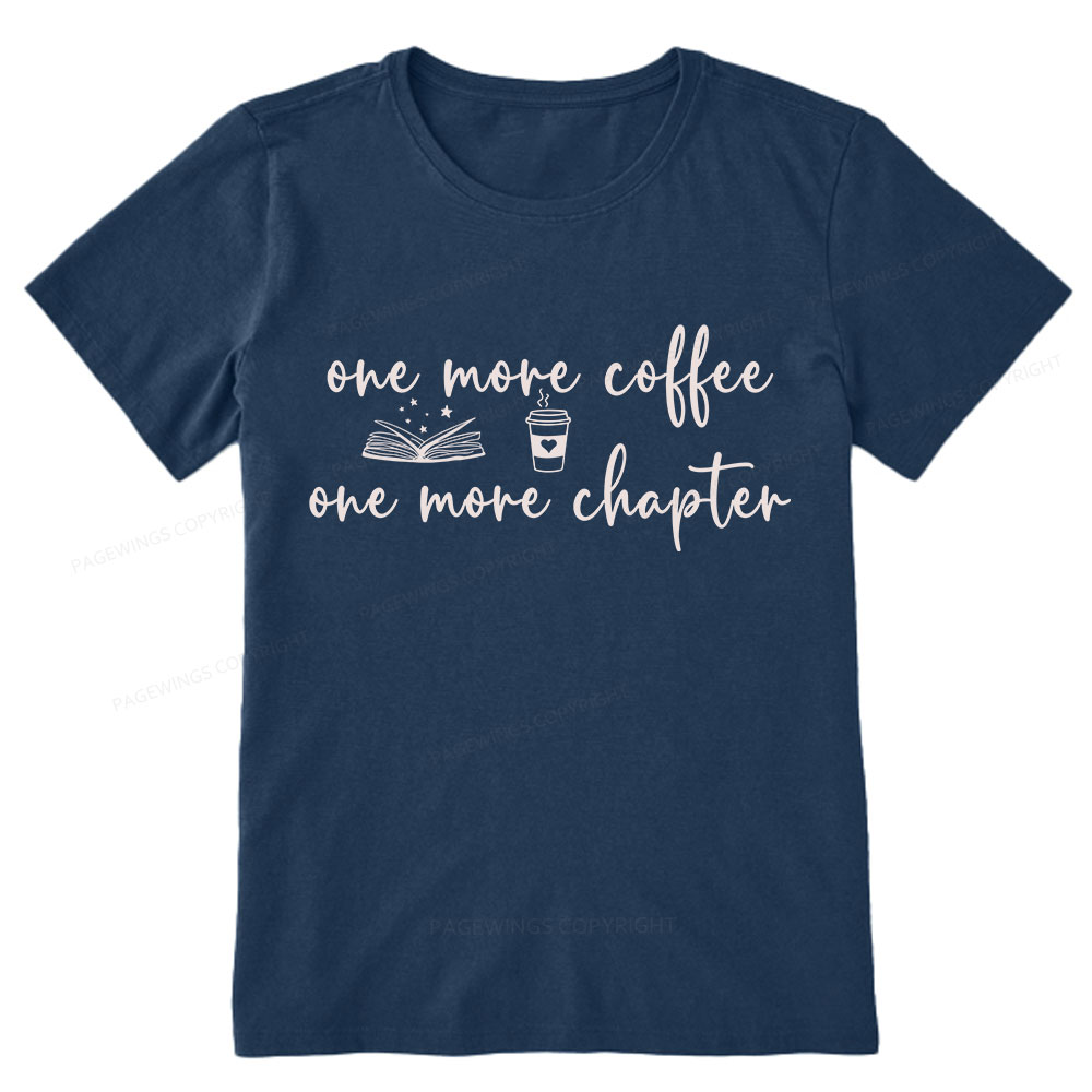 Pagewing Just One More Coffee and Books Unisex Classic T-shirt
