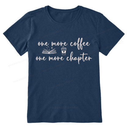Pagewing Just One More Coffee and Books Unisex Classic T-shirt