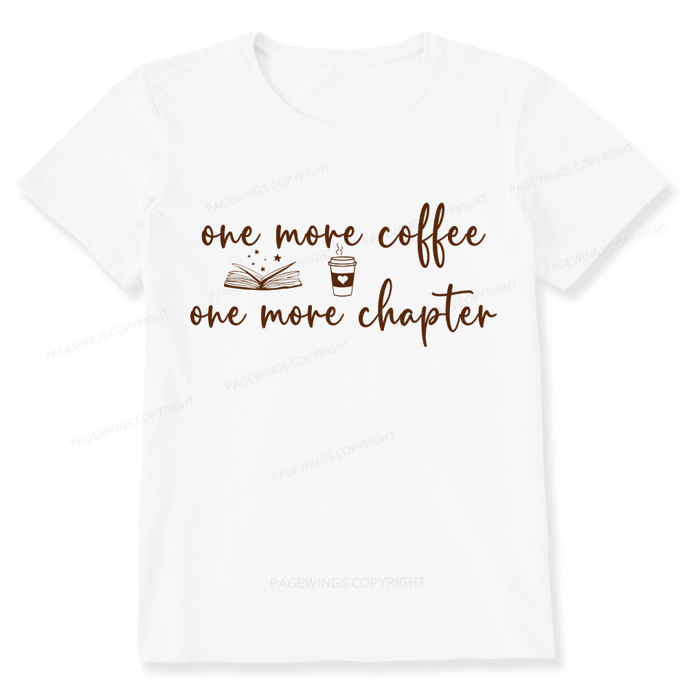 Pagewing Just One More Coffee and Books Unisex Classic T-shirt