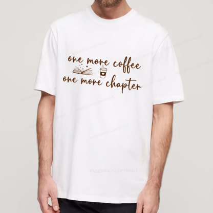Pagewing Just One More Coffee and Books Unisex Classic T-shirt