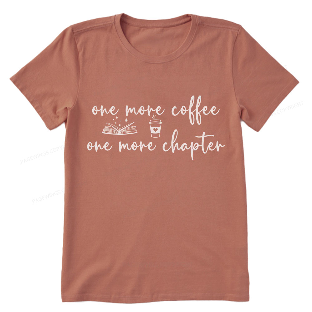 Pagewing Just One More Coffee and Books Unisex Classic T-shirt