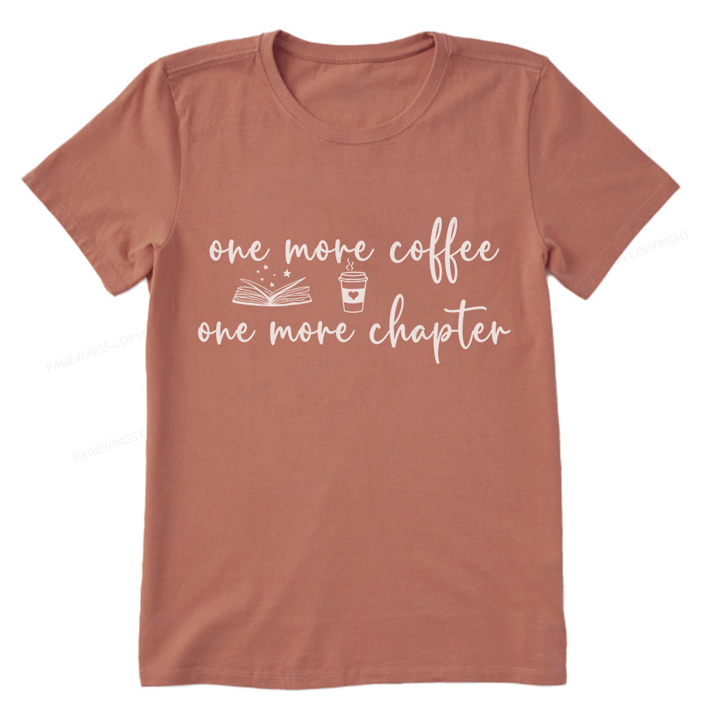 Pagewing Just One More Coffee and Books Unisex Classic T-shirt