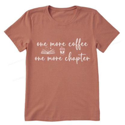 Pagewing Just One More Coffee and Books Unisex Classic T-shirt