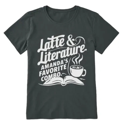 Pagewings Latte & Literature Amanda's Favorite Combo Unisex Classic T-shirt