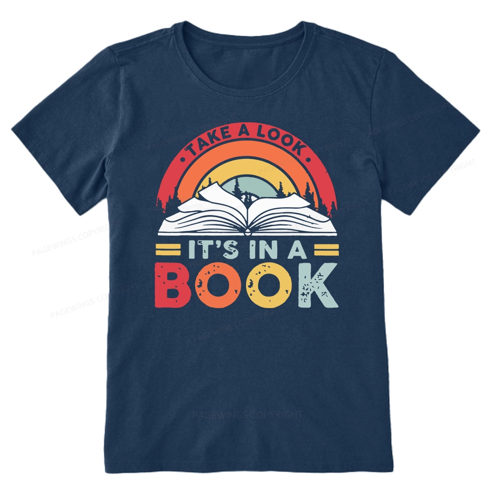 Pagewings Take a Look It's In a Book Unisex Classic T-shirt