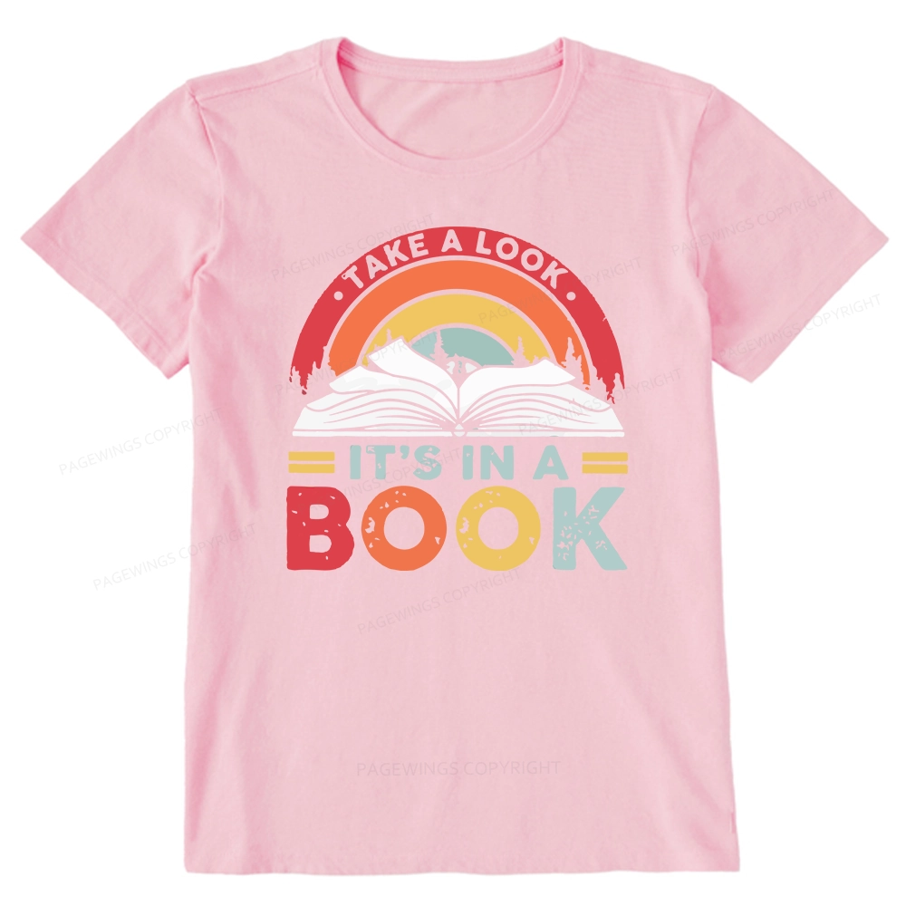 Pagewings Take a Look It's In a Book Unisex Classic T-shirt