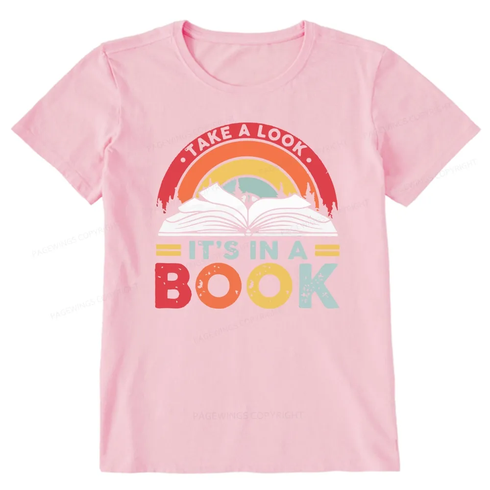 Pagewings Take a Look It's In a Book Unisex Classic T-shirt