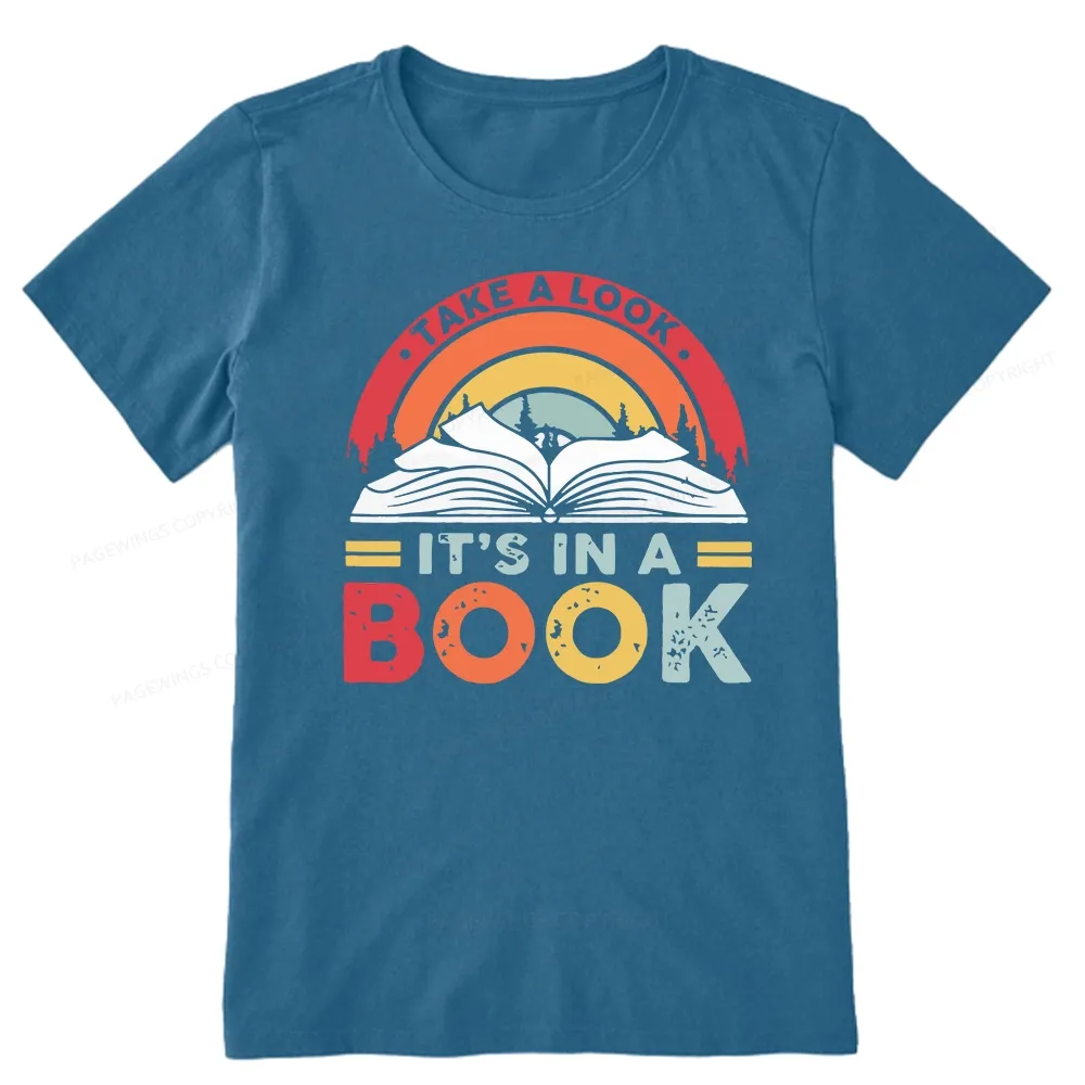Pagewings Take a Look It's In a Book Unisex Classic T-shirt