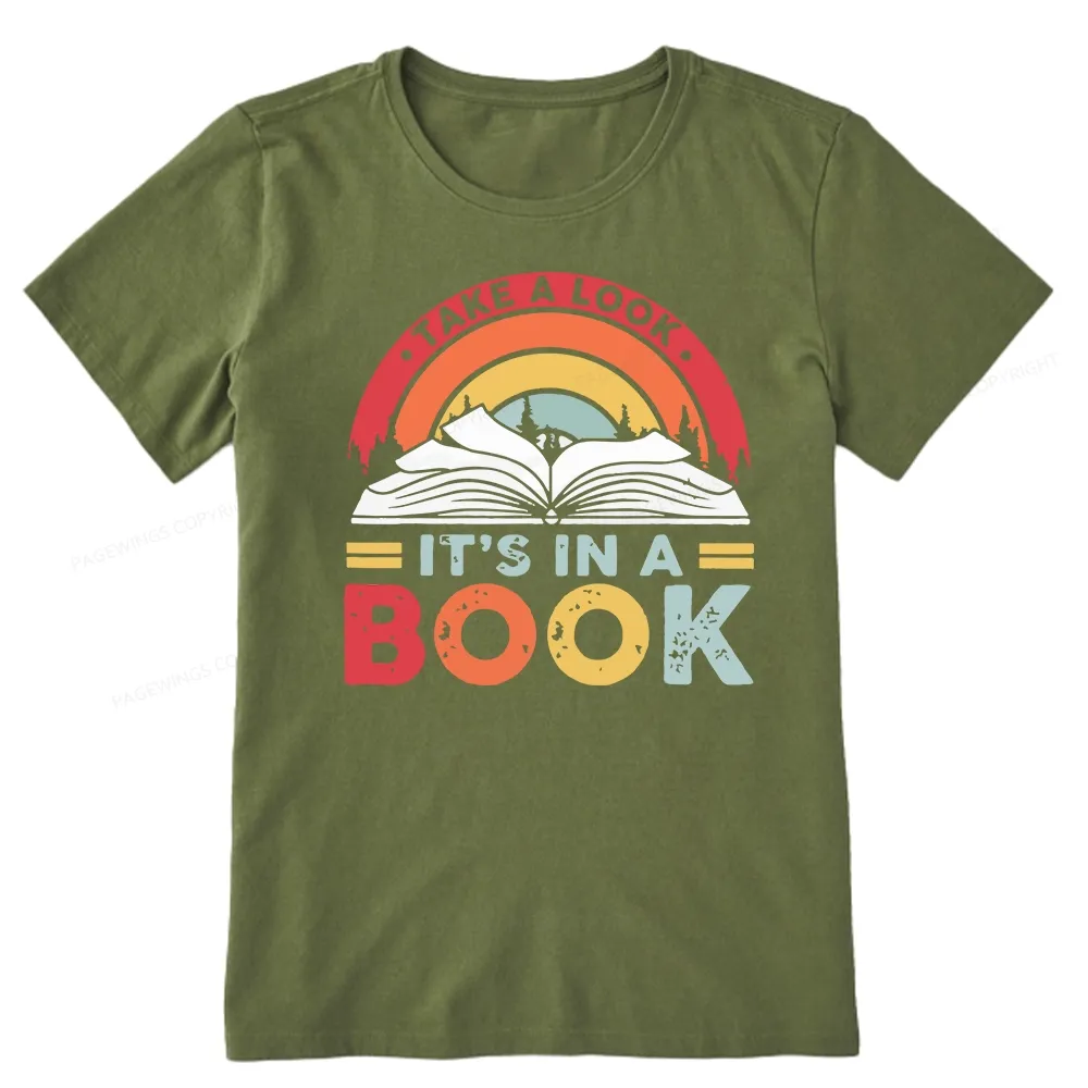 Pagewings Take a Look It's In a Book Unisex Classic T-shirt